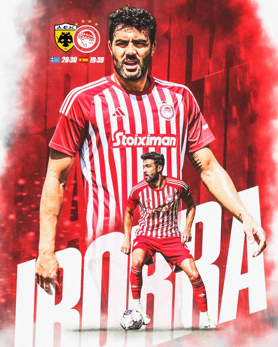 🔴⚪️ Match Day 🦁 @olympiacosfc @Super_League_GR #WeKeepOnDreaming