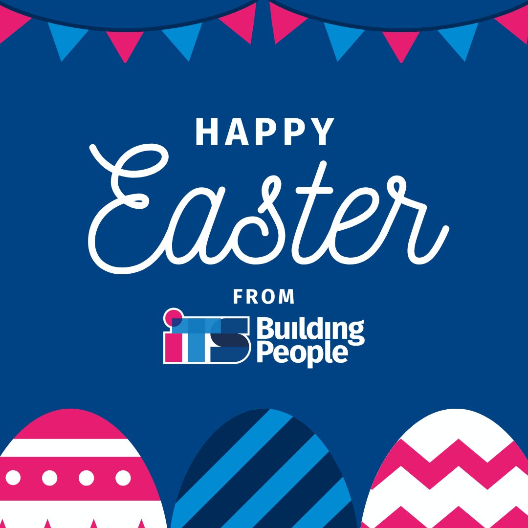 🐣 Happy Easter from all of us at ITS Building People! We hope you have a lovely day spending time with friends and family, and enjoying some chocolate treats too. #Easter #EasterSunday #HappyEaster