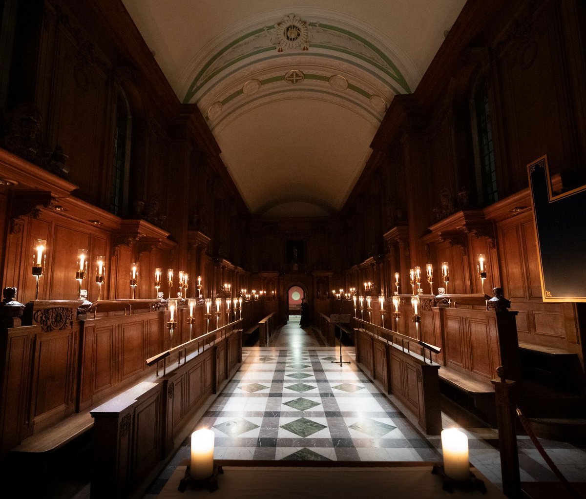 Chapel, at Sidney Sussex College, University of Cambridge. 📷 Stephen Matthews