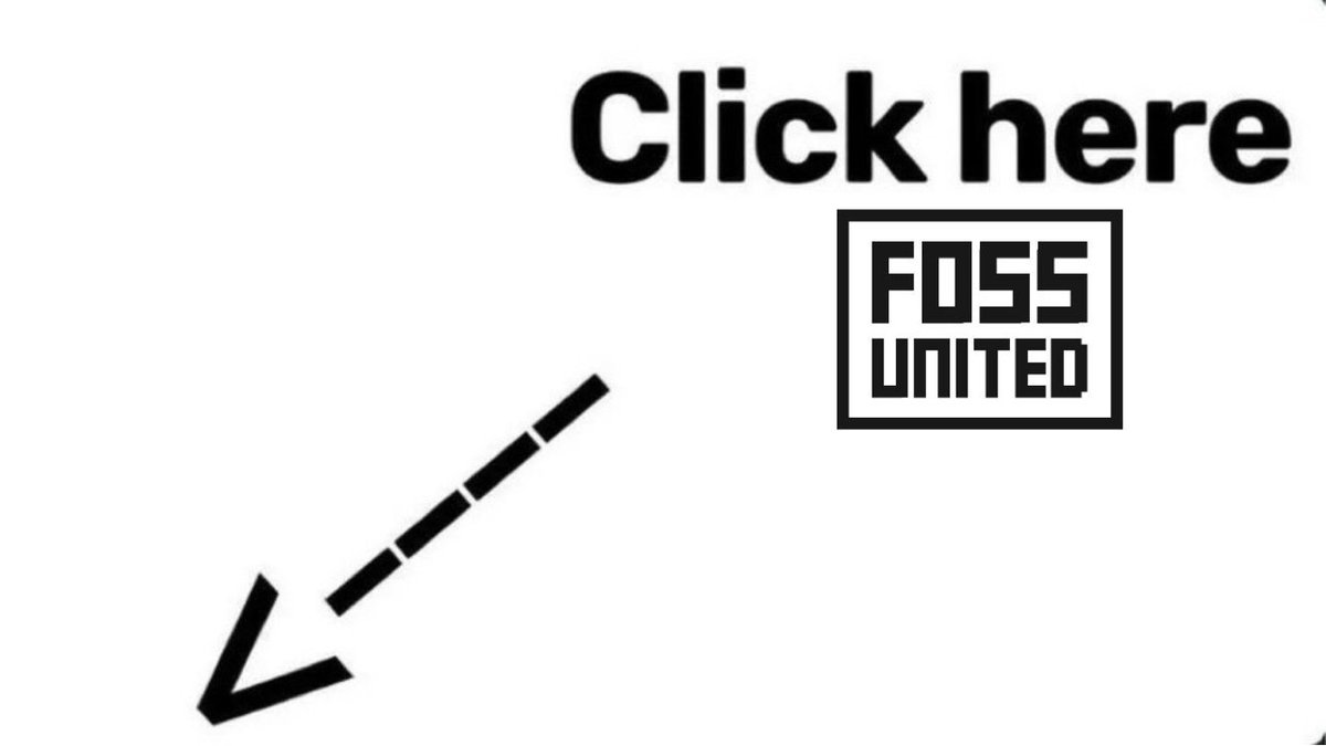 FOSSUnited's tweet image. Click to find the treasure!