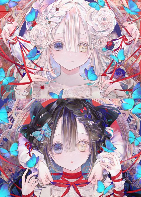 黒セーラーの女の子 」|touminのイラスト