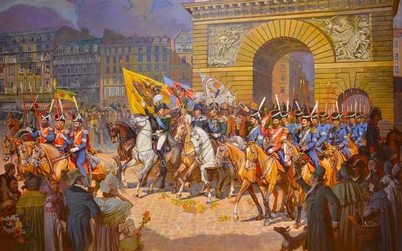 210 years ago, Russian troops liberated the French capital Paris #France #Russia