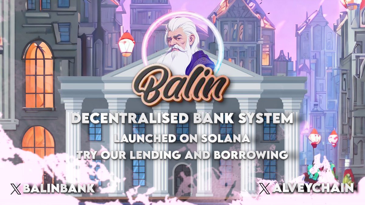 🏦Best wishes for Easter, Bankers! 🚀Why does $Balin make a difference? 1⃣Burned LP 2⃣The whales are out 3⃣We've just launched 4⃣Juicy MCP 5⃣+1K Holders 6⃣$Balin holders get a percentage of Balin Bank's revenue 7⃣Solana's best growing community 👉Join us :