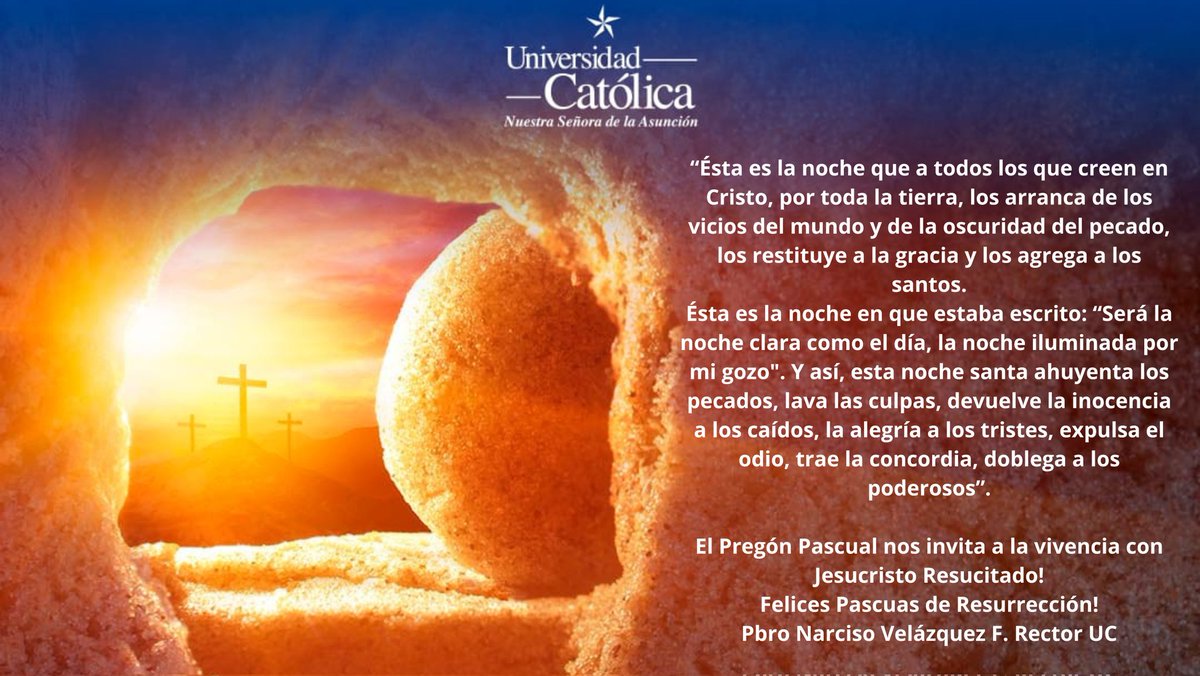 fcsucpy's tweet photo. Felices Pascuas de Resurrección! https://t.co/OkYayEQntg
