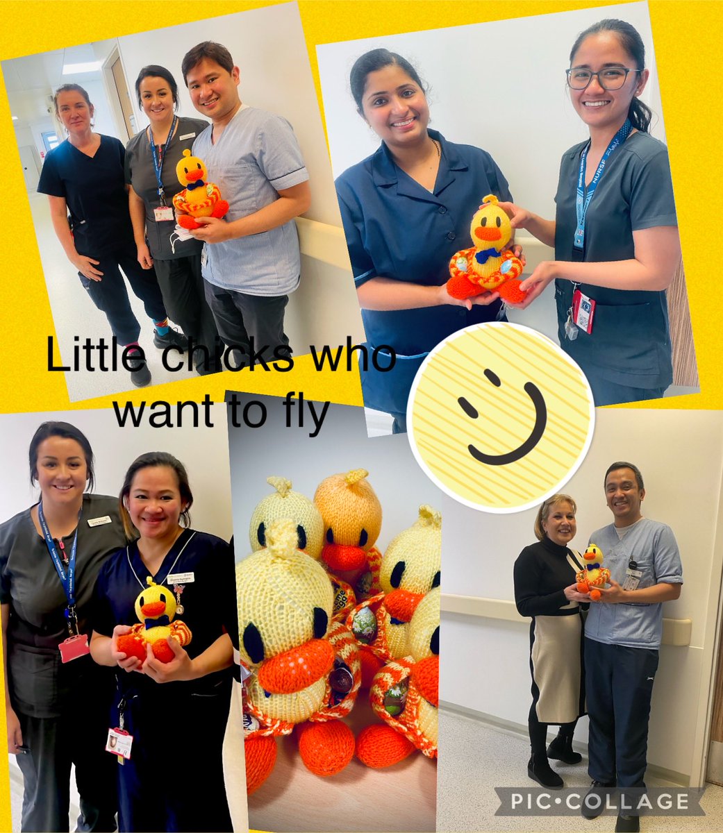 Happy Easter ! Innovation compassion and commitment these are some of the little chicks who want to fly 🐥🐣⁦⁦@NursingOlol⁩ #livingthepathway