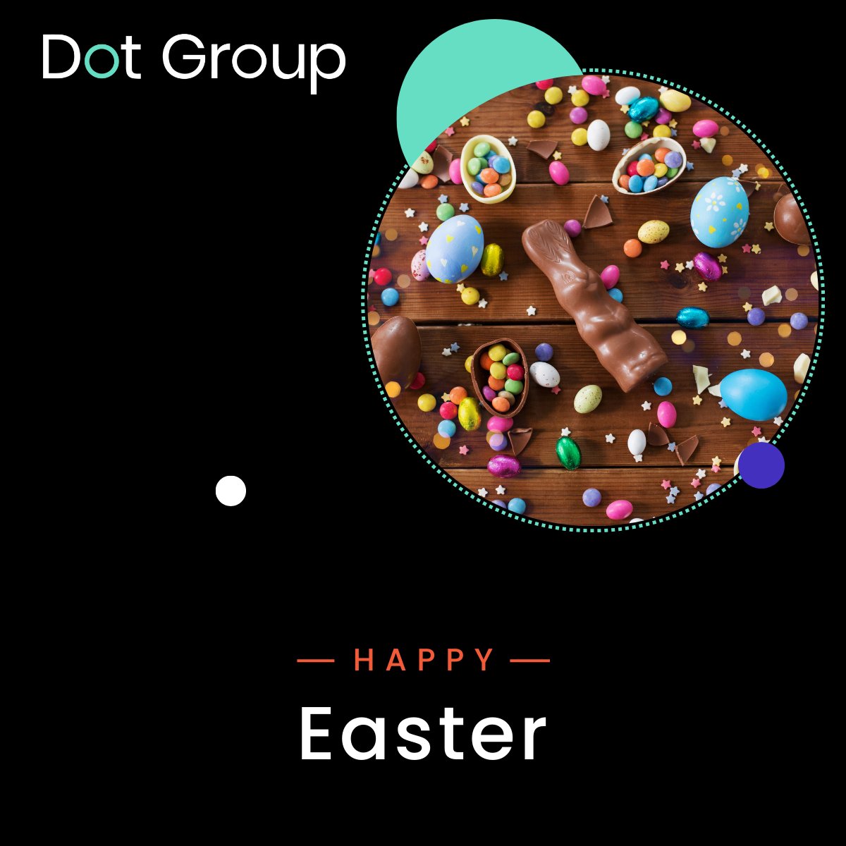 Easter is a time for new beginnings and fresh ideas. Happy Easter from the Dot Group team!