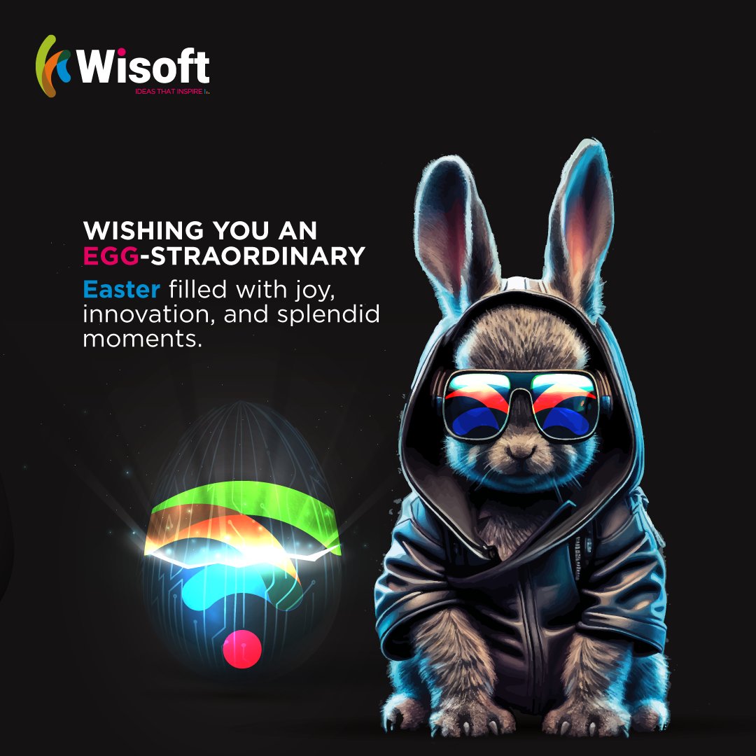 wisoftsolutions's tweet image. Hop into innovation this Easter with WiSoft Solutions! 🐰
Wishing everyone a basket full of breakthroughs and cheerful moments.

Happy Easter from our family to yours!

#wisoft #wisoftsolutions #easter #happyeaster #bunny #easter2024