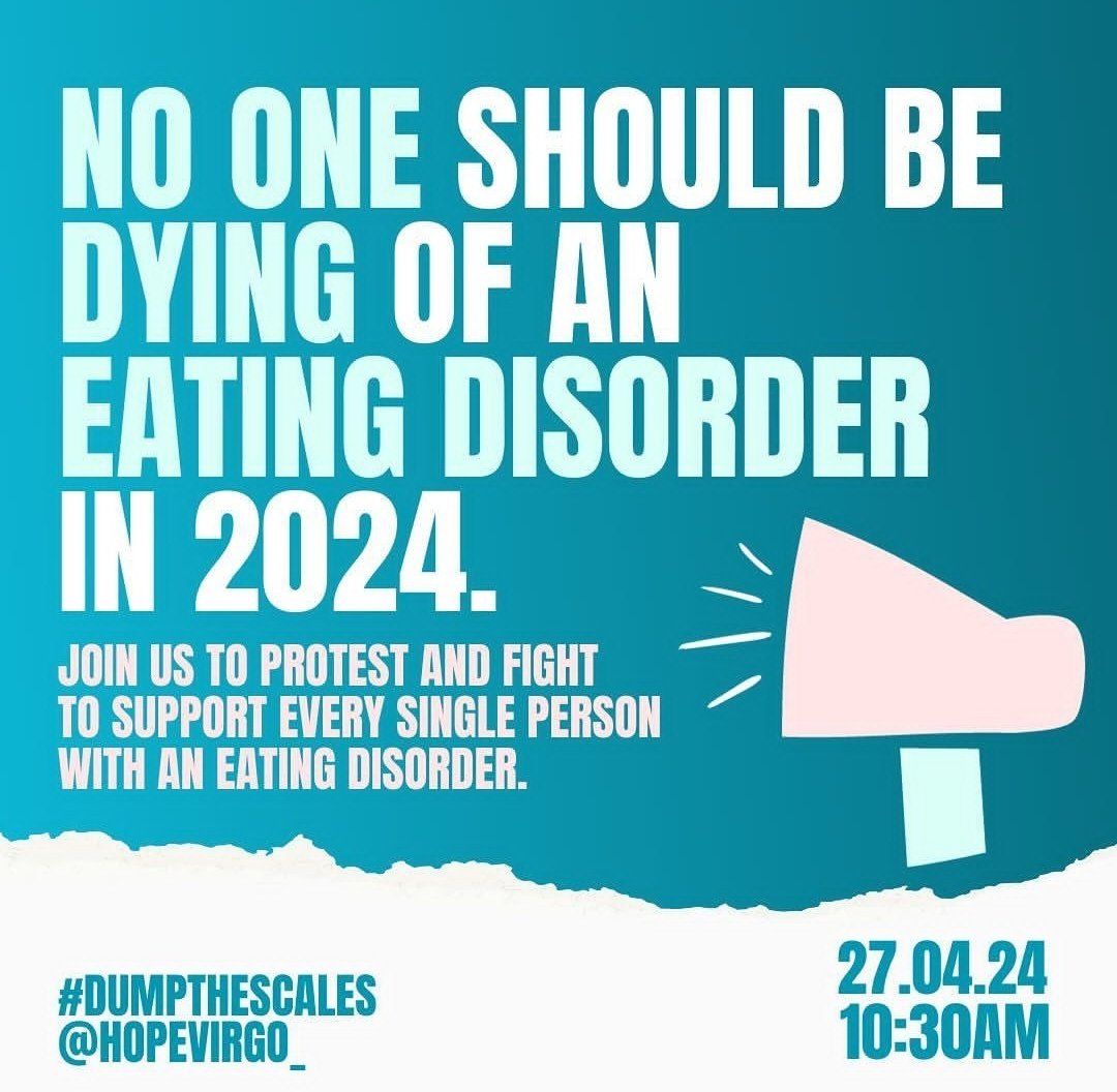 📅 27th April 📍Meet at Trafalgar Square ⏰️10:30am, ready to march at 11am #DumpTheScales