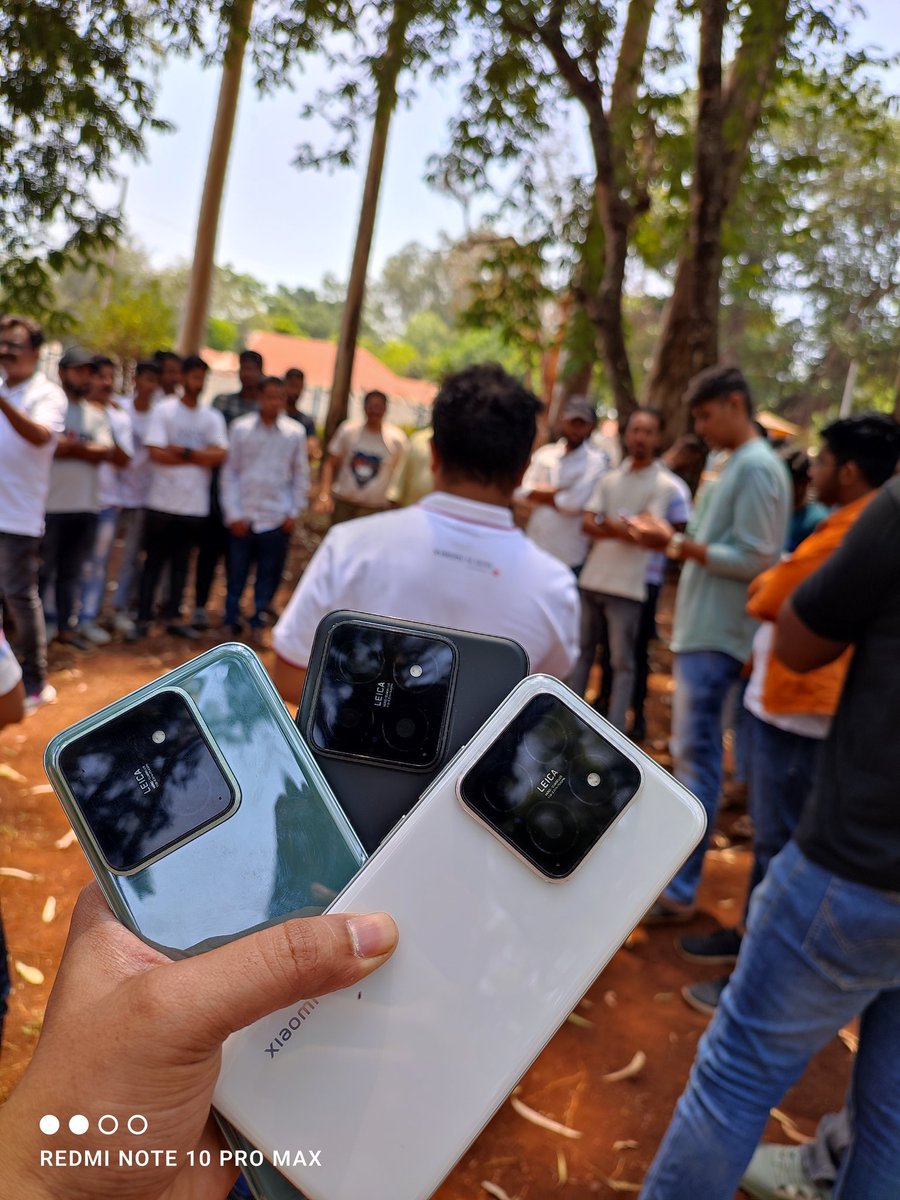 Such an exciting day at the Xiaomi Fan Club Belagavi's #Xiaomi14 Hands On fan meet! Got to test out the new Xiaomi devices and connect with fellow fans.@hawkeye @s_anuj @gautmeluv @Nisar_1987 @sandeep9sarma @Huilgol @manish_lenswork @MiFCBelagavi @ImtiyaxRk