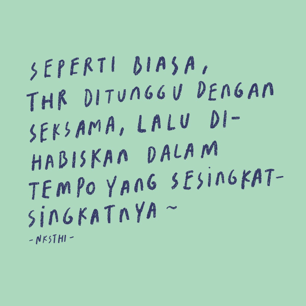 Habis ini kerja keras lagi ~ 🥹