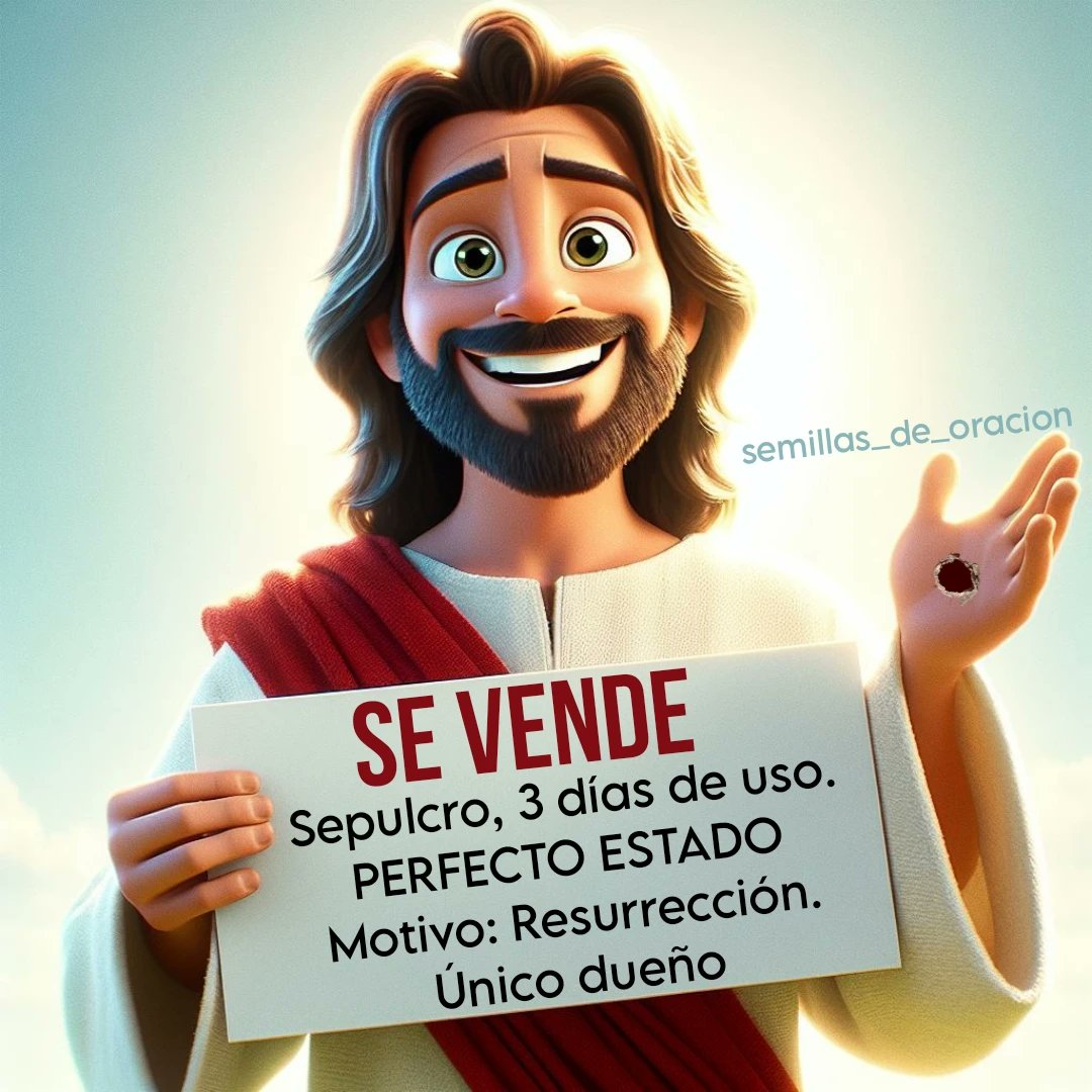 Felices pascuas!!!! Jesús venció la muerte y el cielo espera por nosotros!!! Aleluya. #semillasdeoracion #domingoderesurreccion #misa #evangelio #pascua #vigilia #resurrección #muerte