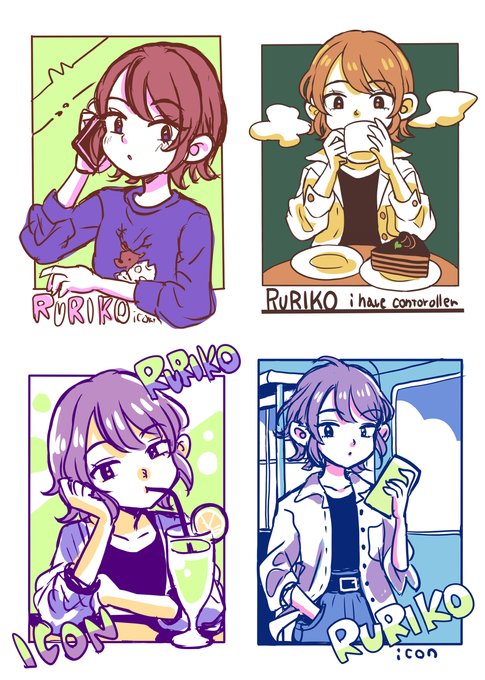 ラフいっぱい描いてたとお話されていたやつの一部です! 