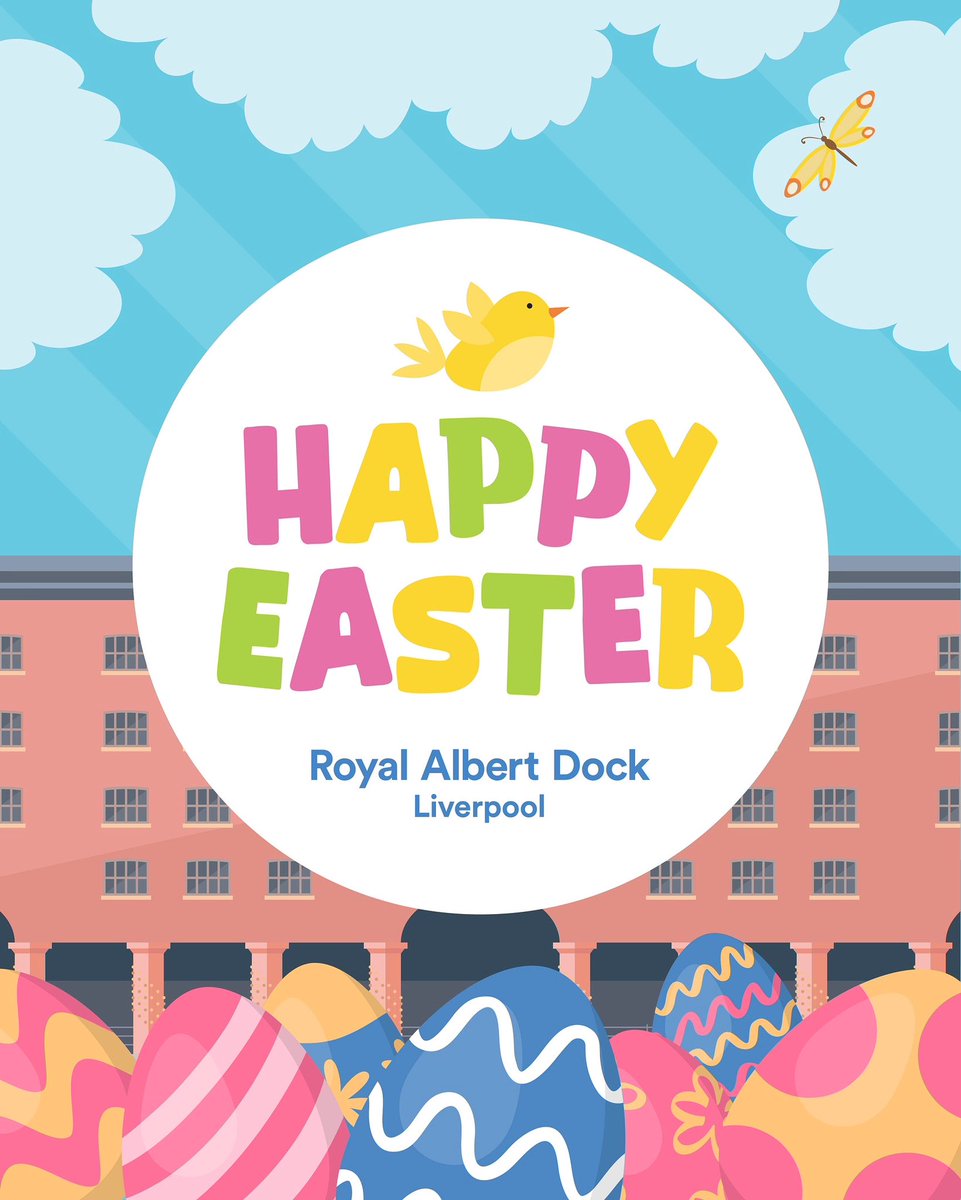 ⁠ 🐣 Happy Easter!⁠ ⁠ We hope you have a cracking Day! Why not join us on our #BunnyTailTrail this #EasterWeekend & help spot the hidden Easter Bunny to be entered into our special giveaway. ⁠ Find out more 👉🏻 albertdock.com/bunny-tail-tra… ⁠ #RoyalAlbertDock #Liverpool #Easter