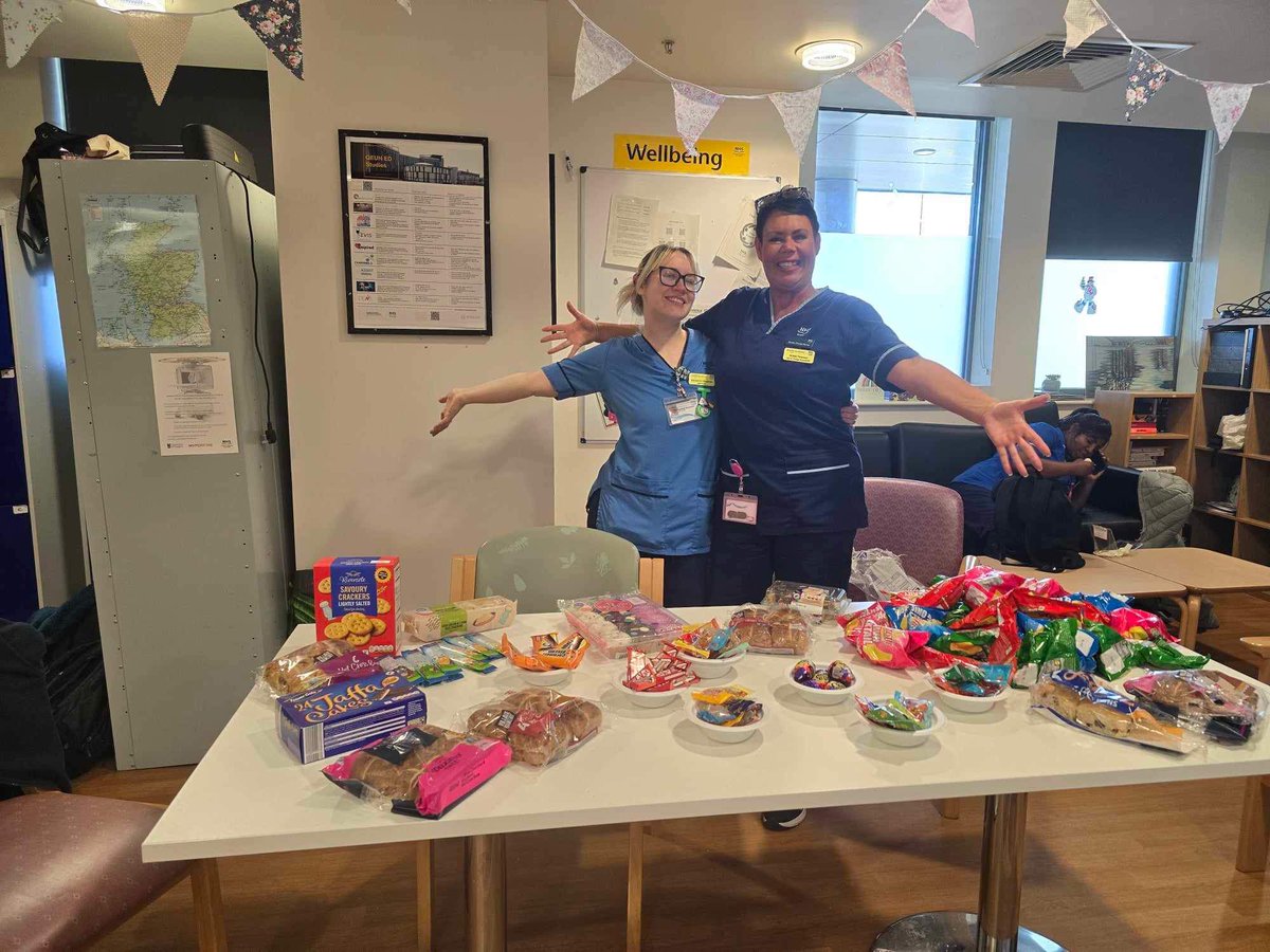 Happy Easter everyone ! Some treats for our staff who are working today 🍫 🎂