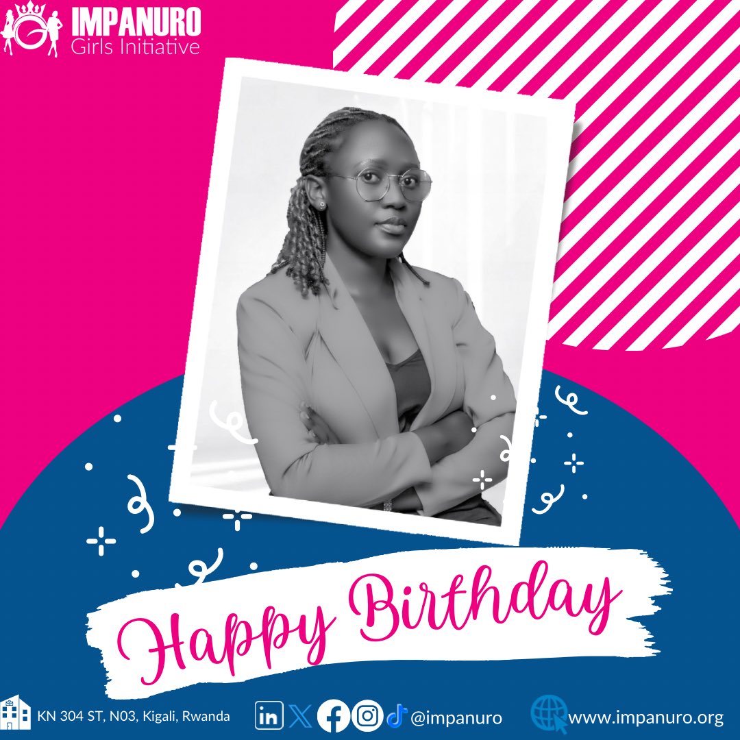 Happy Birthday, Ella 🥳 As we enjoy Easter, let’s raise a glass to celebrate an incredible leader – our very own Communications & Development Lead, Ms. @EllaMucye 🎉 Your dedication to amplifying IGI's work is truly commendable ✊🏾 Enjoy your day to the fullest 🎊