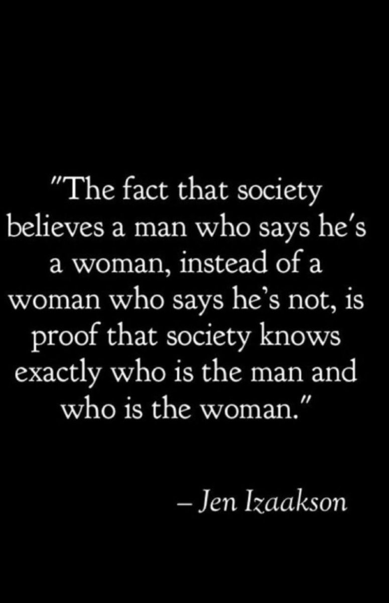 @capabilitycharl You are supporting a men’s rights movement. Whilst you might have the incredible privilege to have no problem handing over women’s rights and spaces to men, there are vulnerable women whose physical safety, dignity and opportunities are not yours to give away.