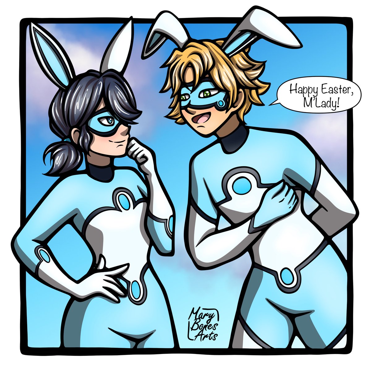 Happy Easter everyone! 🌸🐣

#ladybug #miraculous #miraculousladybug #chatnoir #ladynoir #marinette #adrienagreste #marichat #adrien #bunnyx #catnoir #ladrien #adrinette #tikki #plagg #adrienette #mlb #lukanette #bunny #nature #spring #easter #happyeaster #ladybugandcatnoir