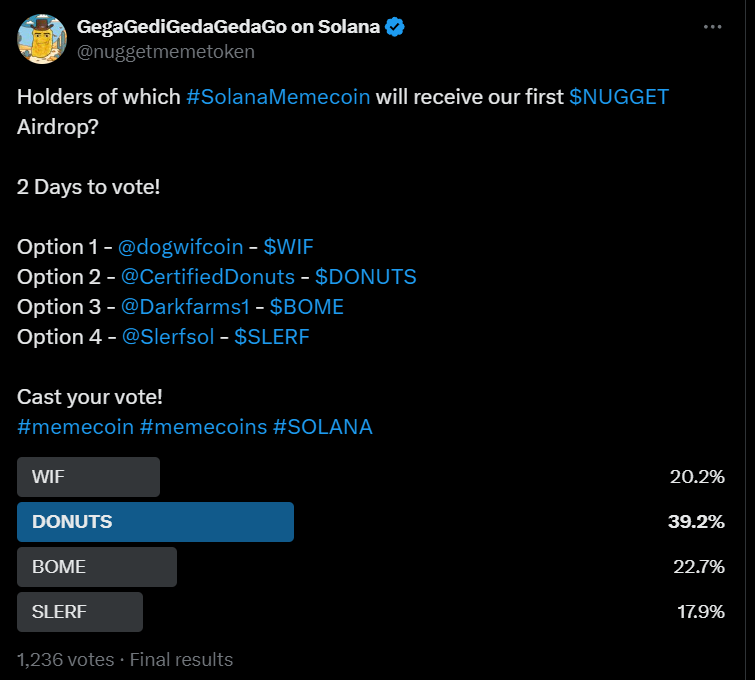 GegaGediGedaGedaGo on Solana tweet media