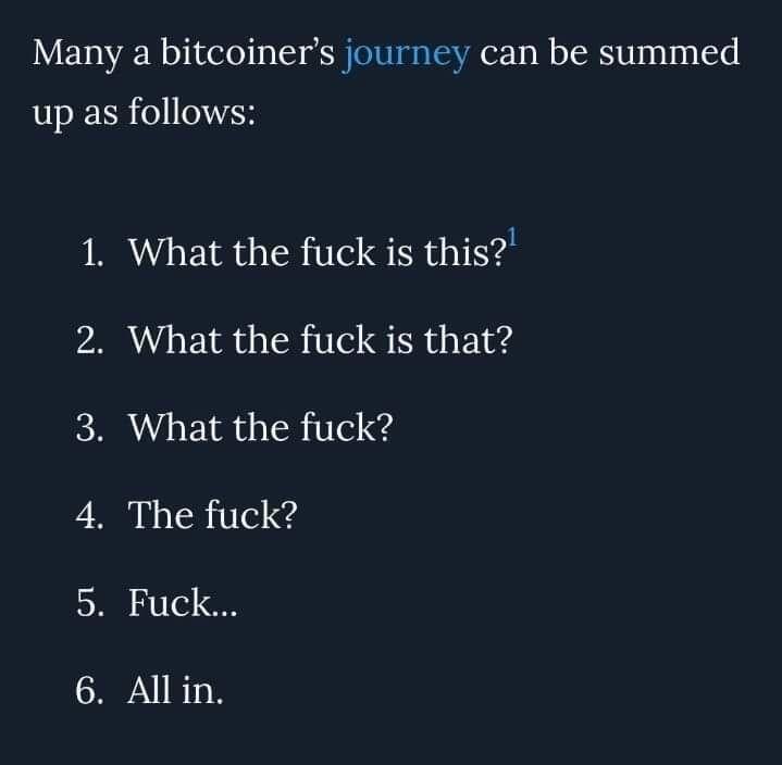 Tell me your #bitcoin story 🧡