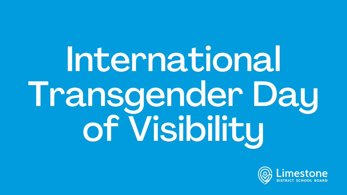 International Transgender Day of Visibility: Dedicated to celebrating the accomplishments of transgender & gender non-conforming people while raising awareness about discrimination faced by transgender people.