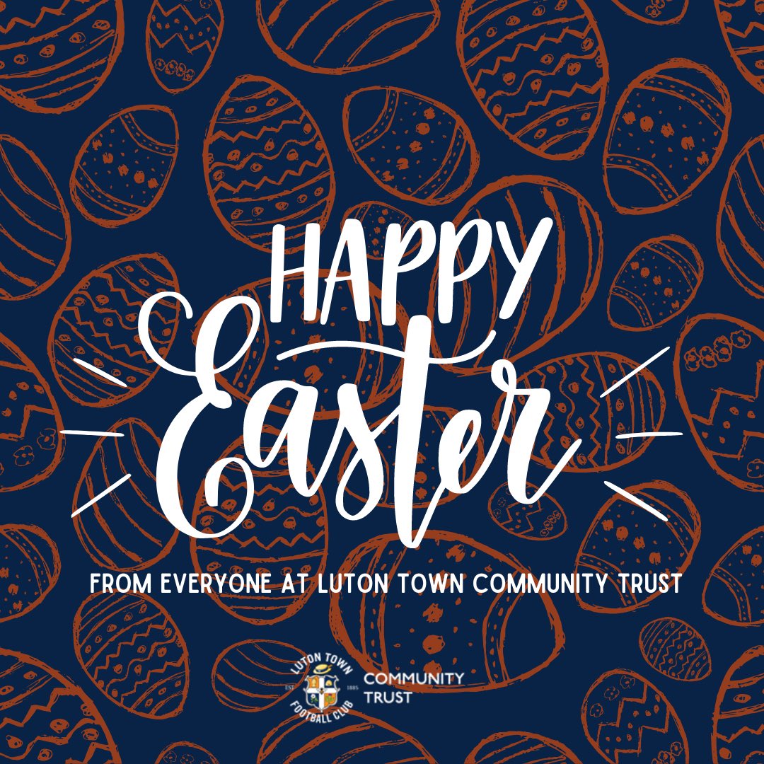 Happy Easter from everyone at Luton Town Community Trust🐣🧡