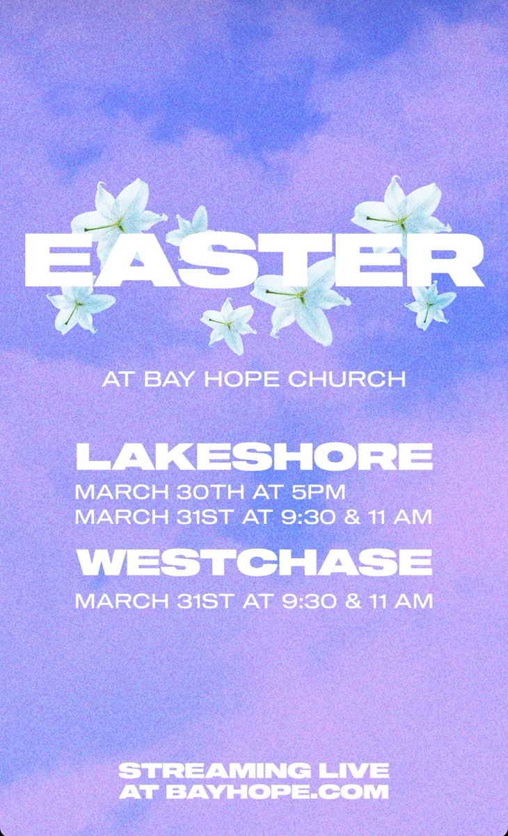 He is risen! <a href="/bayhopechurch/">Bay Hope Church</a>