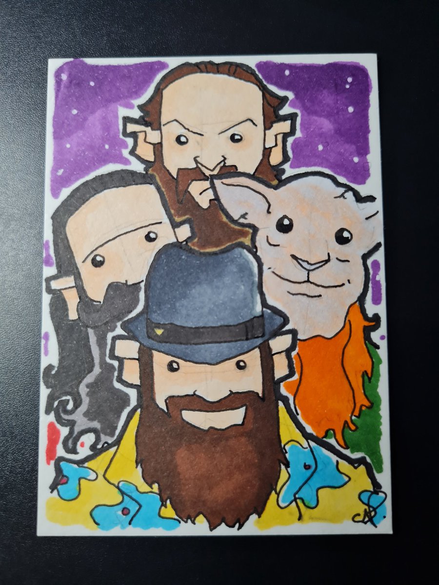 TheGrantPerkins's tweet image. New #WyattFamily #Sketchcard featuring #BrayWyatt #LukeHarper #ErickRowan and #BraunStrowman.

Markers on card. 2.5 by 3.5 inches.

£50. DM me to purchase.

#wwe #nxt #followthebuzzards #run #fireflies