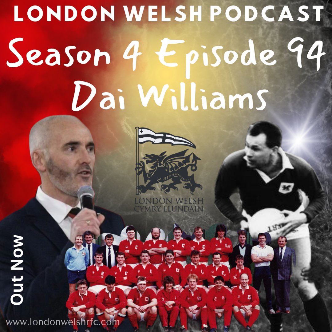 🎙Easter POD The POD catches up this 🐣 with former player, founder of the 'Martini club', a @voyagers_the and all-around club legend: DAI WILLIAMS We look forward to the last game of the season,former players lunch & a huge club day on 6 April! 👇👇 podcasts.apple.com/gb/podcast/lw-…