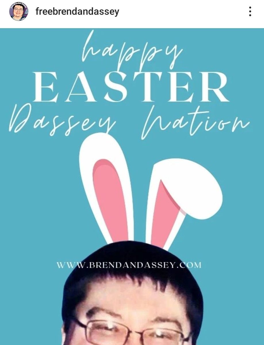 Happy Easter from #brendanDassey #EasterBunny #EasterSunday #EasterWeekend 🧡💚🧡💚🧡💚