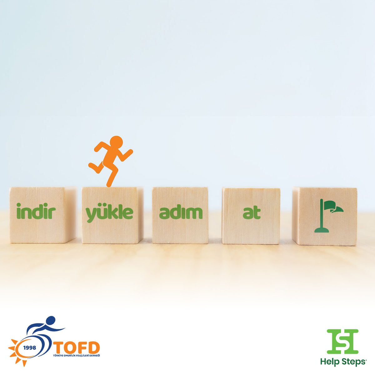 İndir, yükle, adım at🍀 🧡HelpSteps’i telefonuna indir. 🧡TO393053 35411 davet kodu ile kayıt ol. 🧡Adım at ve adımlarını iyiliğe dönüştür. 🧡Sağduyu kampanyaları kısmında TOFD’ye bağışla! #TOFD #HelpSteps #TürkiyeOmurilikFelçlileriDerneği #HayataTuruncuBak @helpstepsapp