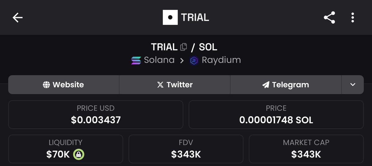 TheReTrial's tweet photo. @Sartoshi0x Here. It's more than just a community. We have the first cross-chain exchange bot with mixer on a SOL project, revolving our token giving them utility and rewarding our holders. More bots are being developed. Join us now at $trial https://t.co/y6pceUgw2V
