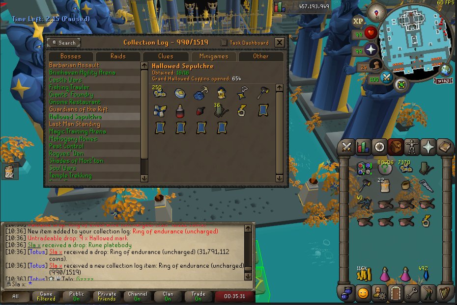 Slax_OSRS's tweet image. 654 Grand Chests later we green log