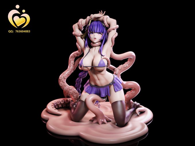 II Studio - Genshin Impact Tentacle Series Resonance Series First Release Raiden Shogun 原神 雷電将軍フィギュア 