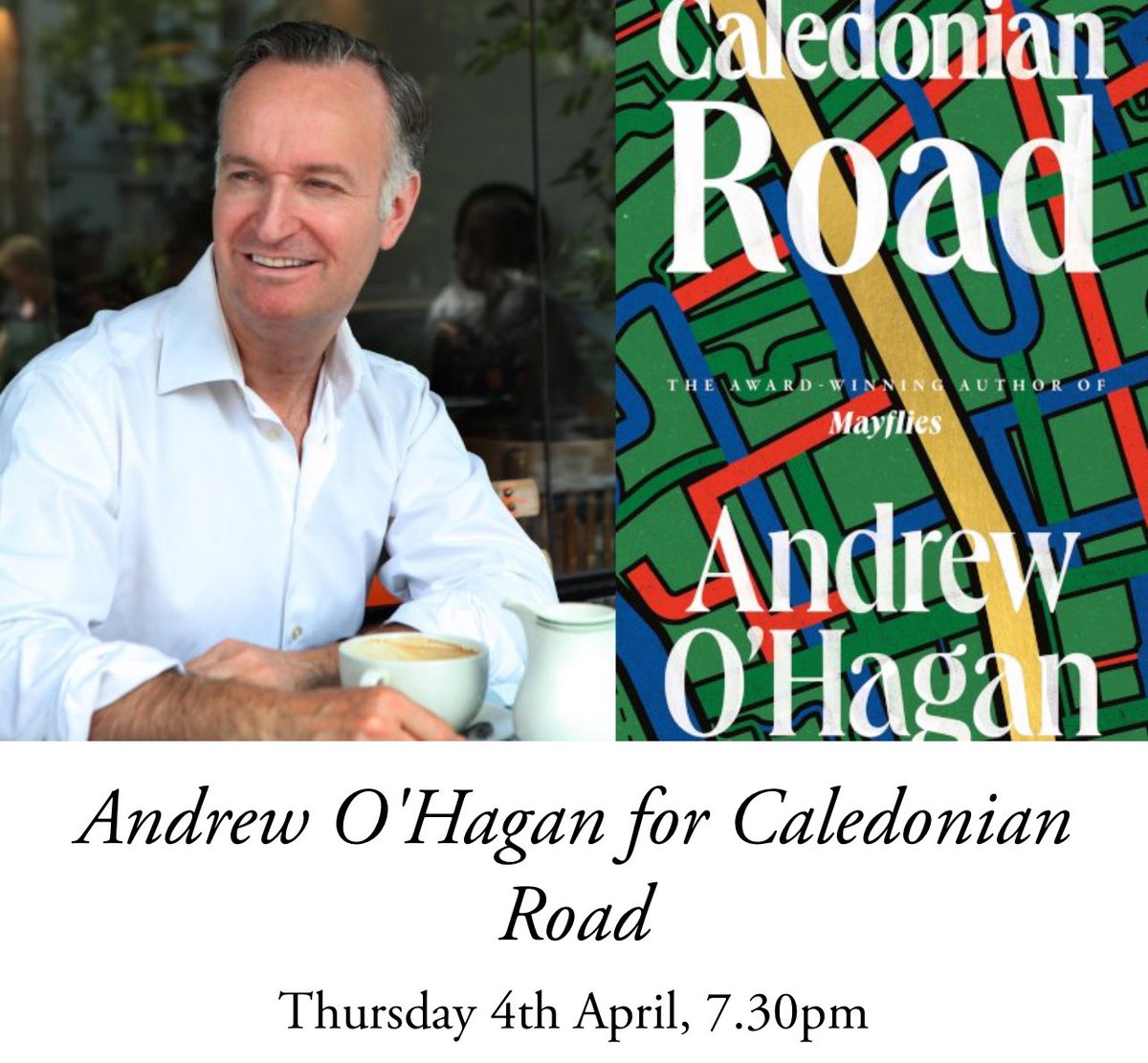 This is on @ToppingsBath this coming Thursday. I’ll be there. Andrew O’Hagan is a brilliant writer. toppingbooks.co.uk/events/bath/an…