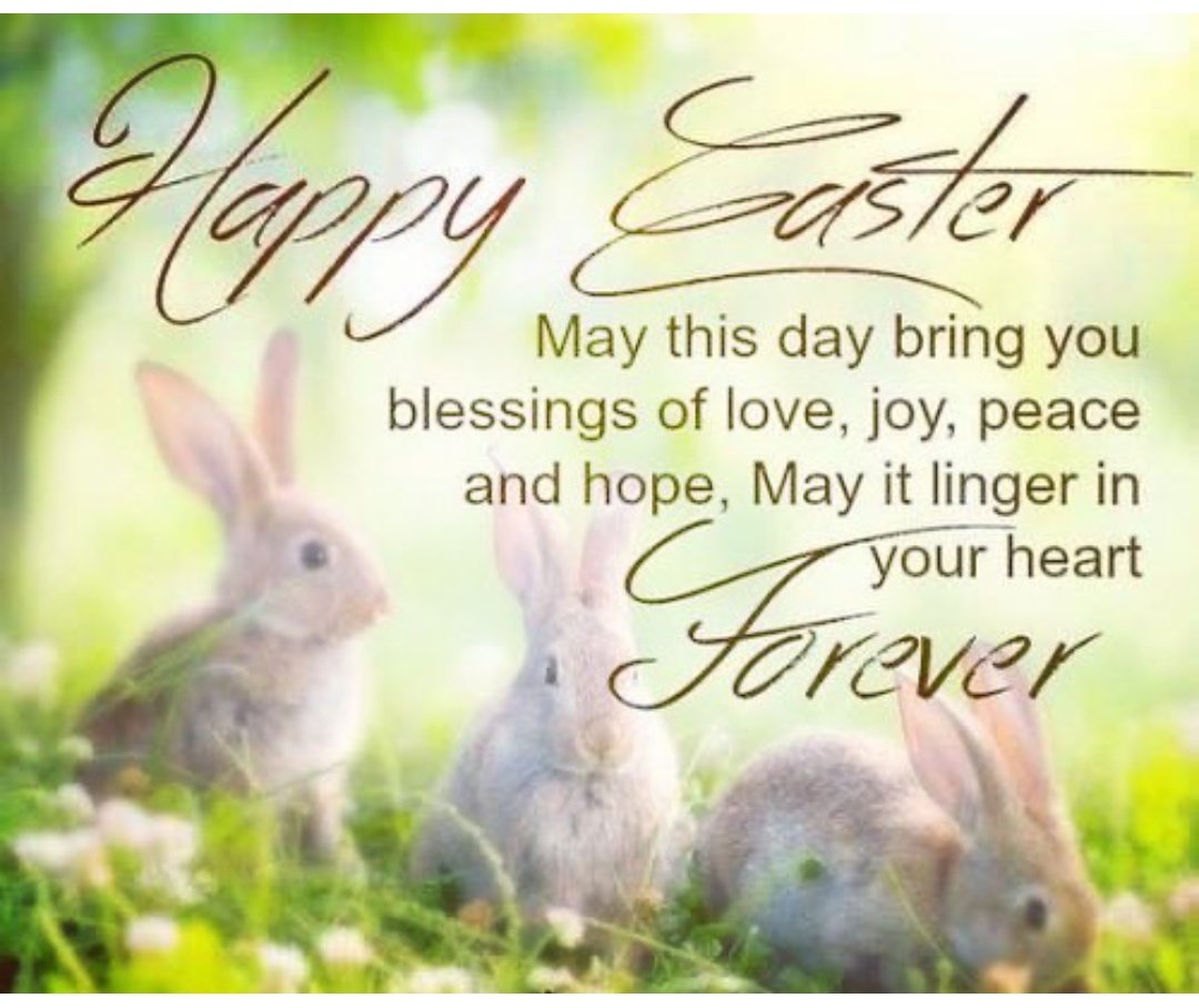 Happy Easter friends, Wishing you a blessed day!