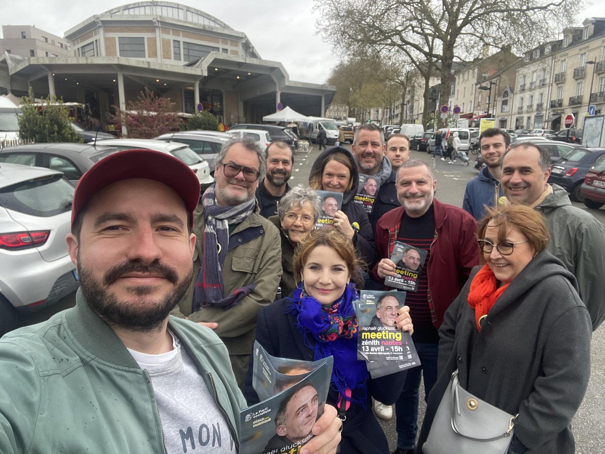 Construisons une 🇪🇺 puissante ! ✅qui s’affirme face aux nouvelles menaces ✅qui investit dans l’indispensable transition écologique ✅qui protège les européens des politiques libérales Rendez-vous samedi 13/04 à 15h Au Zénith de Nantes Métropole Pour un meeting avec @rglucks1