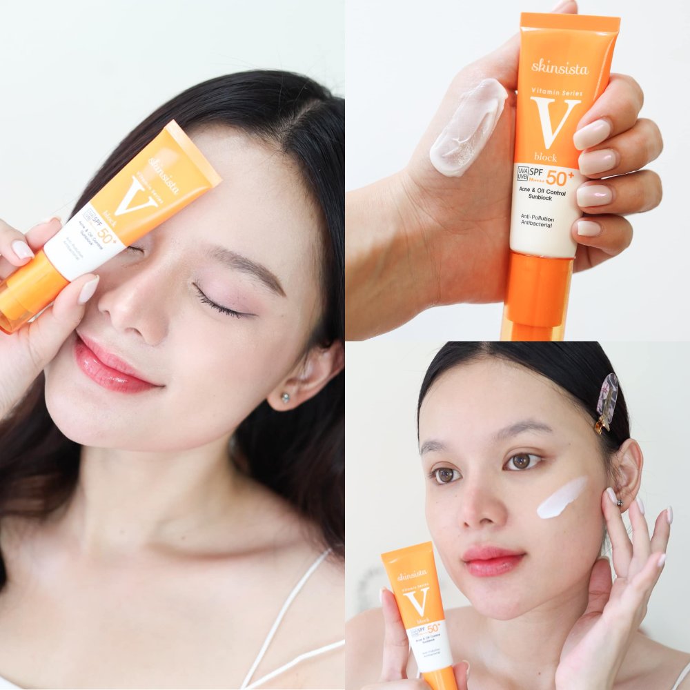 WatsonsThailand's tweet image. Skinsista V Block SPF50+ PA++++ ครีมกันแดดที่คนเป็นสิวบอกต่อ เนื้อมูสเบาสบายผิว เหมาะสำหรับคนหน้ามัน เป็นสิวง่าย ไม่อุดตัน
เพียง 395.- (ปกติ 790.-)
28 มี.ค. 24 - 24 เม.ย. 24
ที่ร้านวัตสัน และวัตสันออนไลน์ watsonsonline.store/ohud
#VBlock #กันแดดกันสิว #โปรวัตสัน