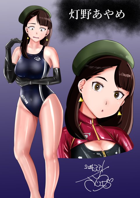 『パラノマサイトFILE23本所七不思議』の生意気女子大生灯野あやめさんを描きました! 