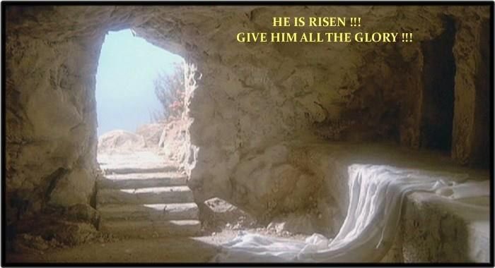 Our Savior is risen! Hallelujah! Glory to God! Thank you Jesus for dying to save me! #HappyEaster