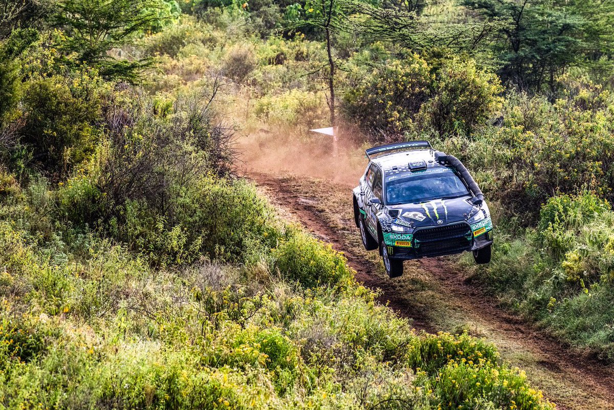 SS18 was a dream 🤩 Another Stage WIN! 💪 One more stage to go and then we have completed @wrcsafarirally 🇰🇪