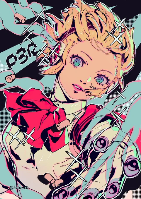 who is making art of persona characters like this gaddamn 