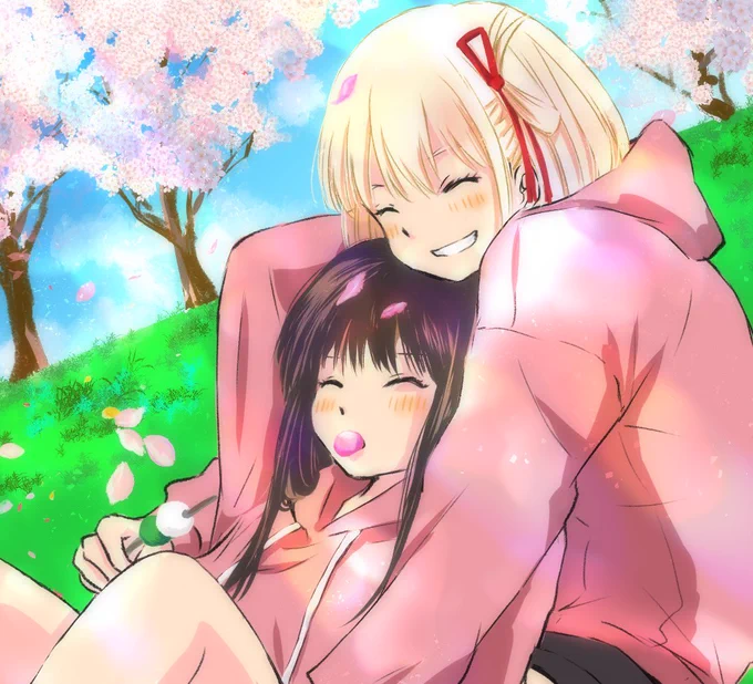 #今月描いた絵を晒そう
花見イラストとねこの日の漫画
(1/2) 
