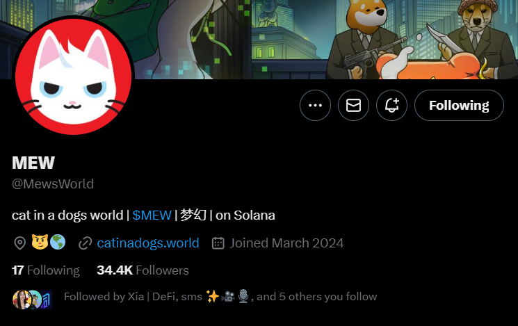 <a href="/mewsolcoin/">$MEW</a> This is the real MEW - be careful everyone.
Double and triple verify before you click on anything.