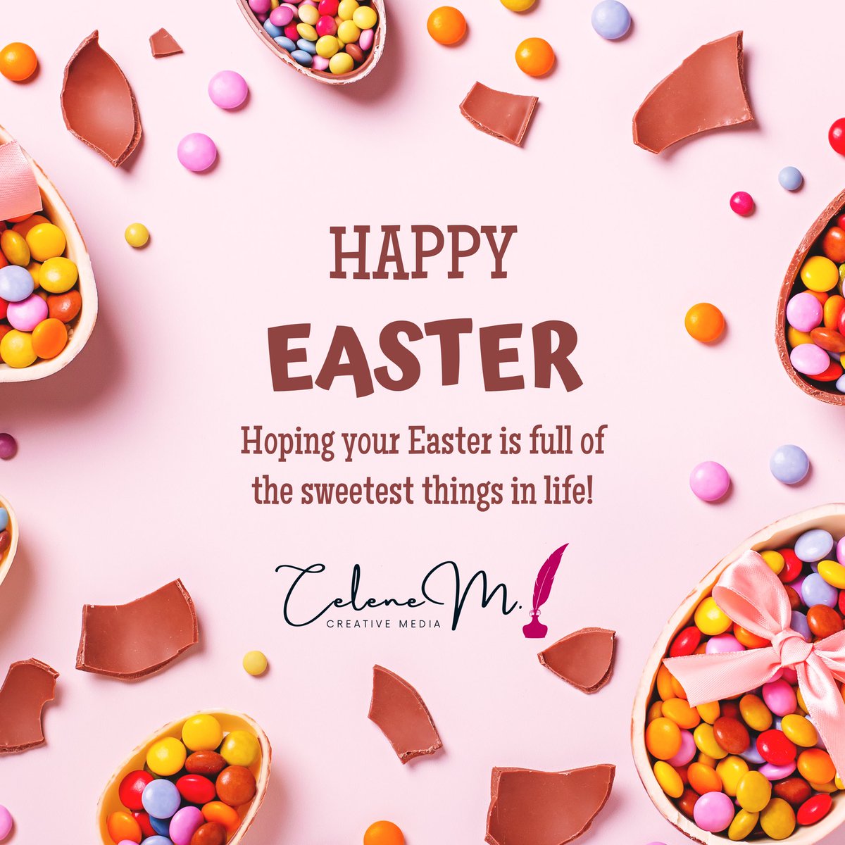 CeleneMCreative's tweet photo. Happy Easter Everyone 🐰🐣🫶🏼 #happyeaster https://t.co/TzPBwtUMoi