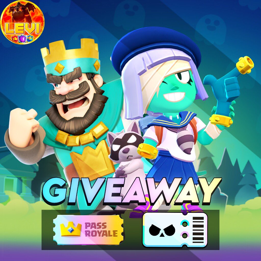 🎁 Giveaway 🎁

🥇 ×1 Brawl Pass Plus
🥇 ×1 Diamond Pass

Rules 

⭐️ Retweet 
⭐️ Follow <a href="/FFlevi_/">Levi</a> 
⭐️ Follow <a href="/AlinaGaming123/">Bad Girl Alina💜</a> 
⭐️ Follow <a href="/Spl4shhy/">Splashhy</a>
⭐️ Comment Brawl Pass Plus or Diamond Pass  

Good Luck 🍀 Choosing Winners in a couple days ❤️ #BrawlStars #ClashRoyale