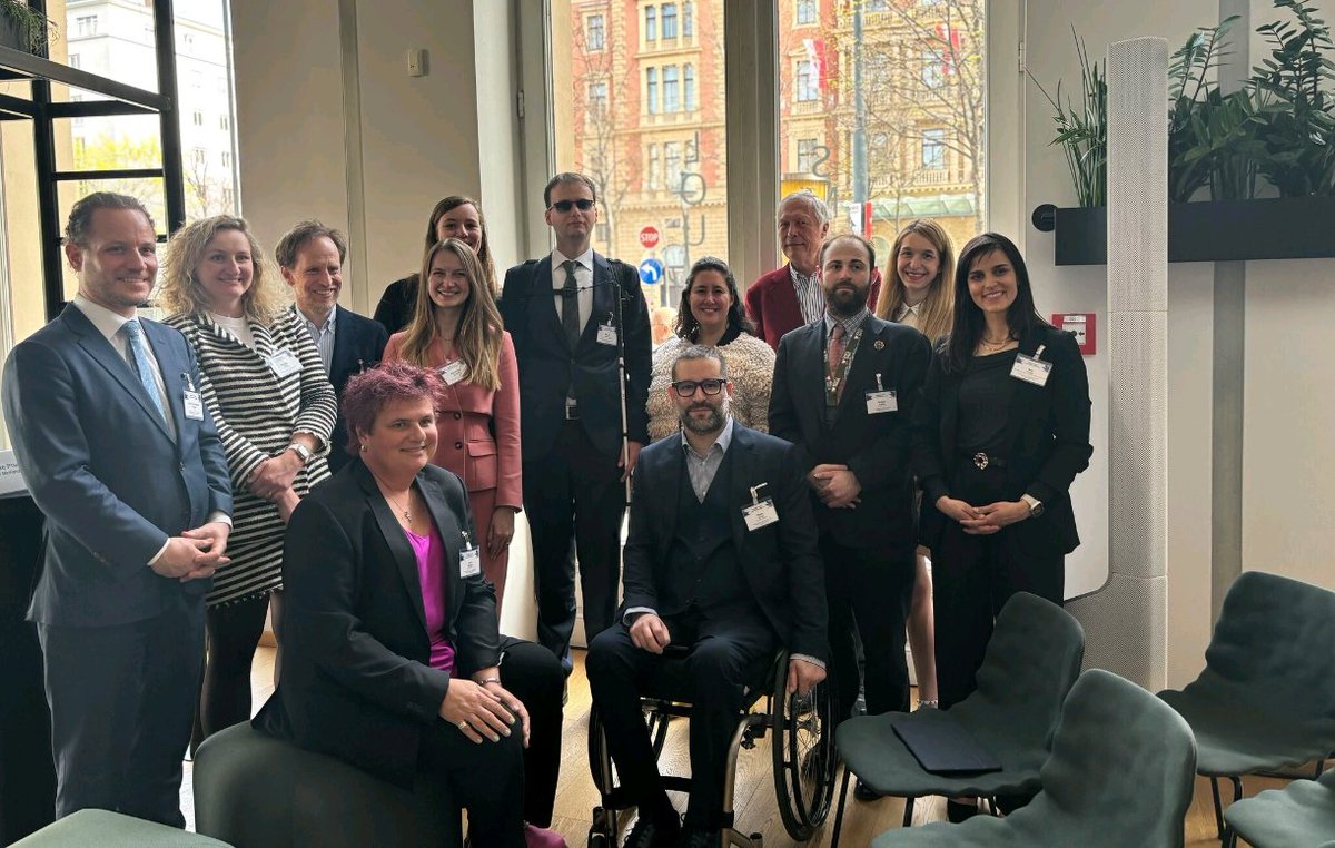 [1/2] This year's Vis Moot in Vienna turned out to be an incredible meeting ground, connecting with familiar faces and new friends, all passionate about arbitration. I had a fantastic opportunity to discuss disability and inclusion in arbitration and introduce