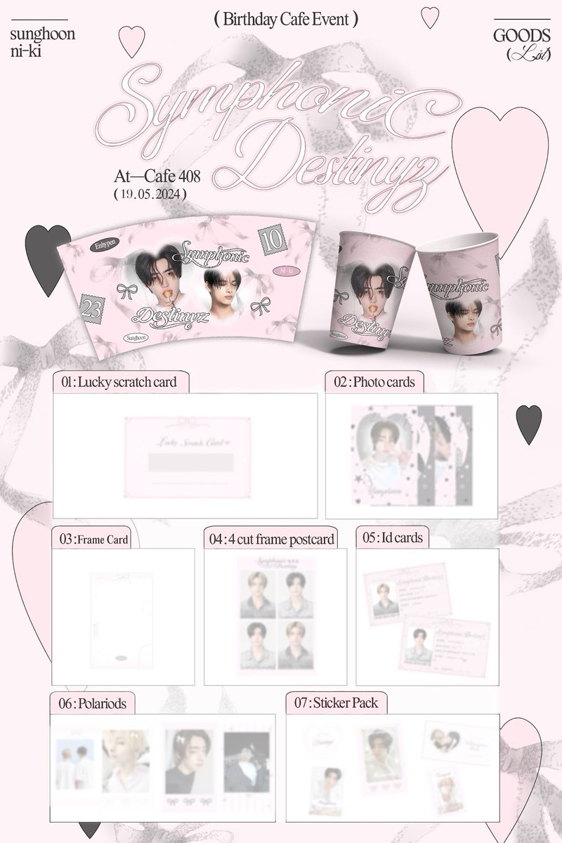 𐙚 𝐒𝐘𝐌𝐏𝐇𝐎𝐍𝐈𝐂 𝐃𝐄𝐒𝐓𝐈𝐍𝐘𝐙: 𝐻oon𝒦i 𝒞upsleeve 𝐸vent ⤷ Date: 05.19.24 ⤷ Where: Cafe 408 ♡ first 10 registers will have a gift! 🎀 𝙊𝙣𝙨𝙞𝙩𝙚: docs.google.com/forms/d/e/1FAI… 🎀 𝙊𝙣𝙡𝙞𝙣𝙚 𝙆𝙞𝙩: docs.google.com/forms/d/e/1FAI… #SymphonicMelodyofDestinyz