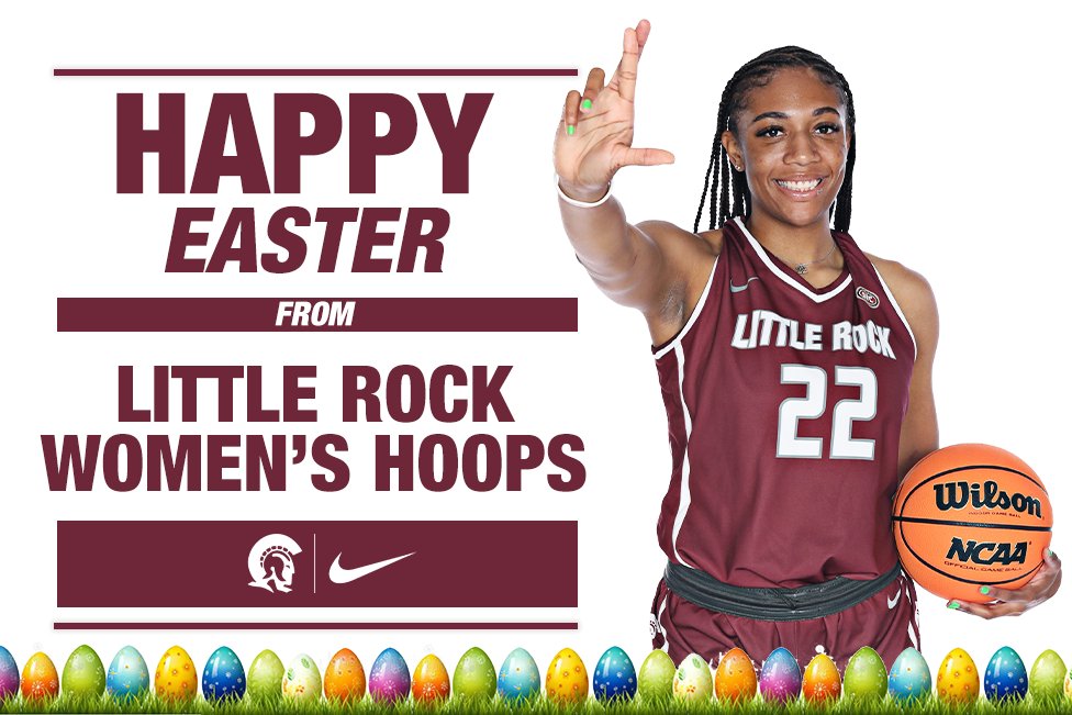 Happy Easter from Little Rock Women's Basketball!