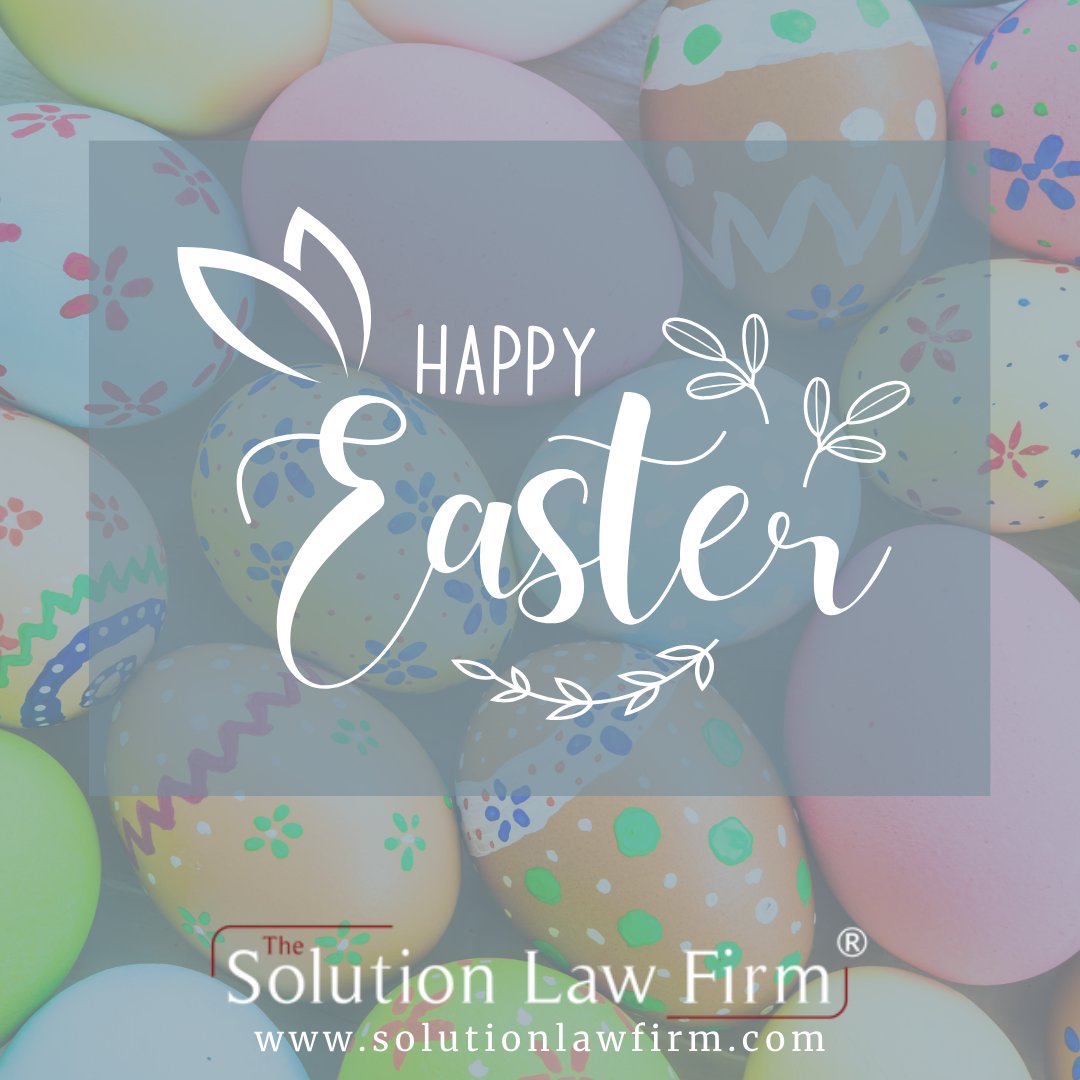 Happy Easter!

#happyeaster #letscelebrate #estateplanning #solutionlawfirm