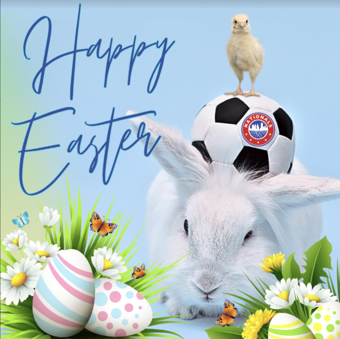 Hoppy Easter from your Nationals family! 🐰🌷 May your day be filled with joy, love, and the sweetest moments. Wishing you an eggstra special celebration with your loved ones! 🐣🌸